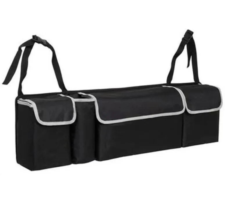 Car Back Seat Hanging Organizer - Nylon Storage Bag - Drive Mellow