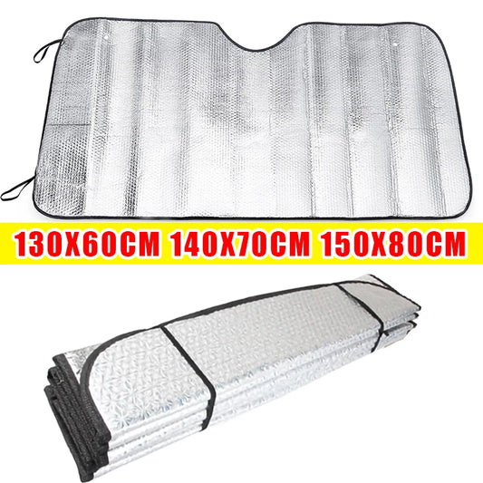 Foldable Windshield Cover - Snow, Ice & Sun Protection - Drive Mellow