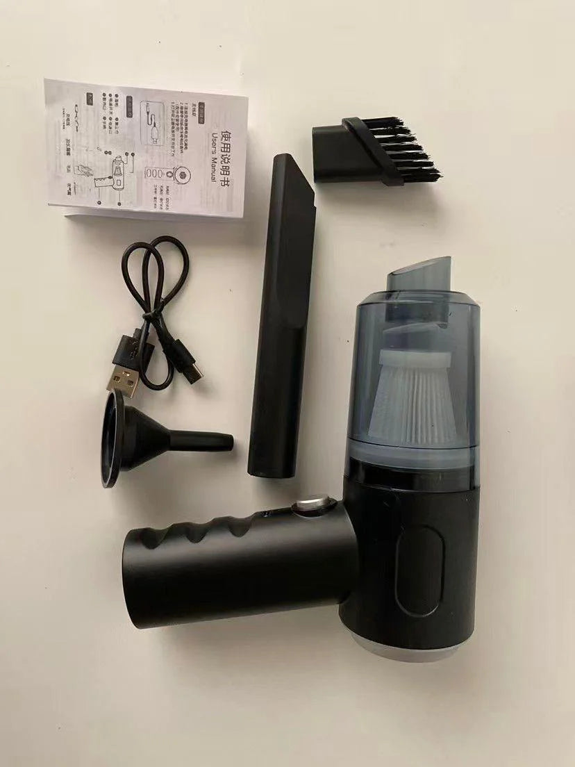Cordless Handheld Car Vacuum - 2-in-1 Suction & Blower - Drive Mellow