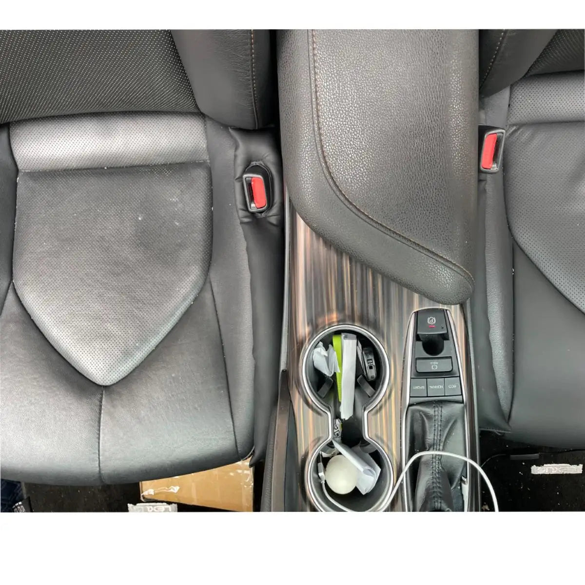 Car Seat Gap Filler - Premium Leather Padding - Drive Mellow