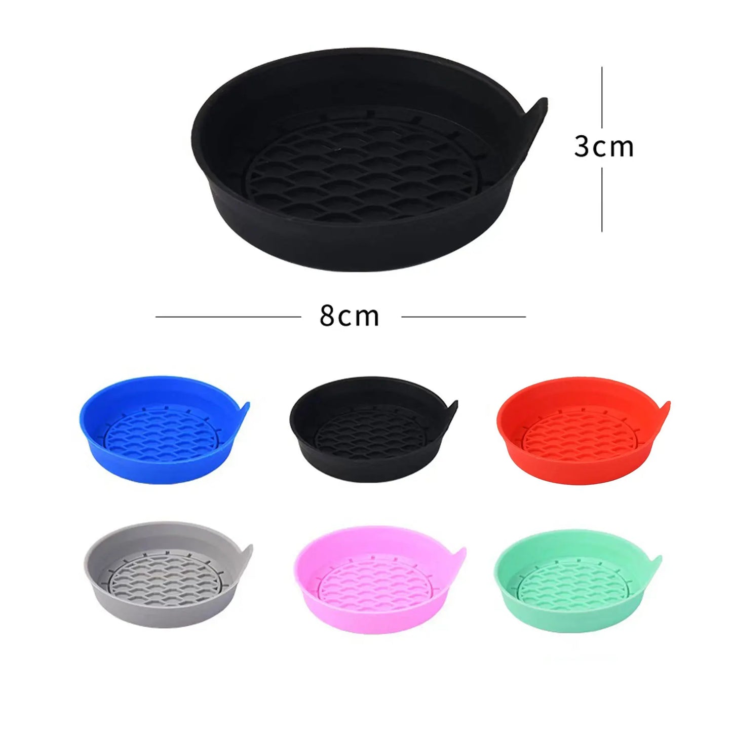 Silicone Cup Holder Coasters - Non-Slip Universal Fit - Drive Mellow