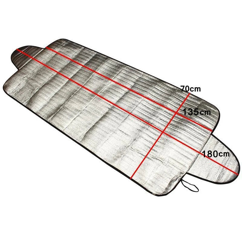Foldable Windshield Cover - Snow, Ice & Sun Protection - Drive Mellow