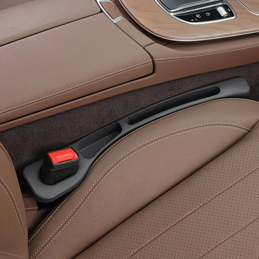 No-Drop Car Seat Gap Filler – Stop Losing Phones & Keys Instantly - Drive Mellow