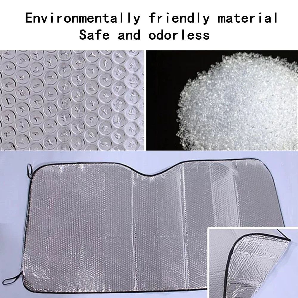 Foldable Windshield Cover - Snow, Ice & Sun Protection - Drive Mellow