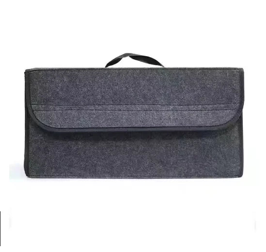Soft Felt Trunk Organizer - Anti-Slip Storage Box - Drive Mellow