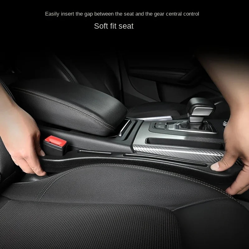 No-Drop Car Seat Gap Filler – Stop Losing Phones & Keys Instantly - Drive Mellow