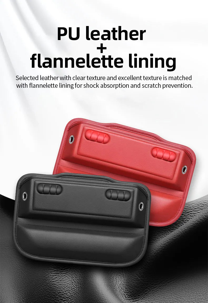 Car Seat Gap Storage Organizer with Cable Management - Drive Mellow