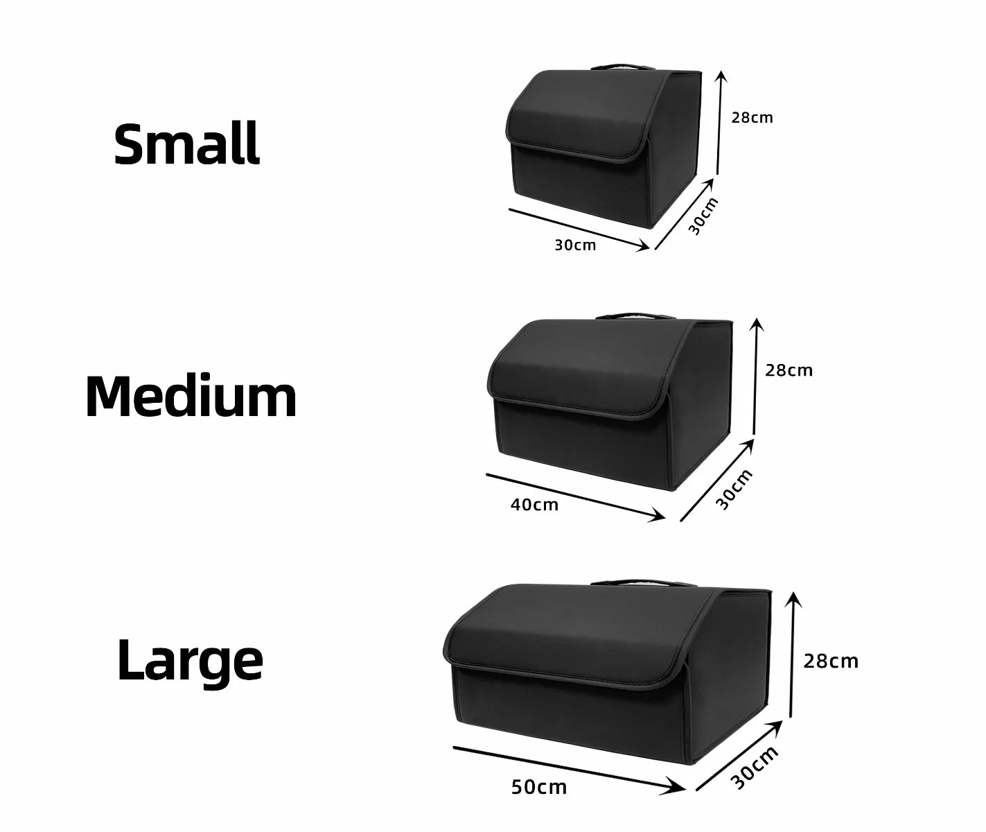 Collapsible Car Trunk Organizer - Waterproof Storage - Drive Mellow