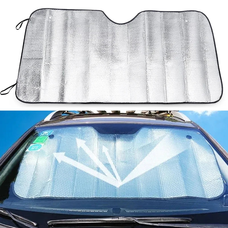 Foldable Windshield Cover - Snow, Ice & Sun Protection - Drive Mellow
