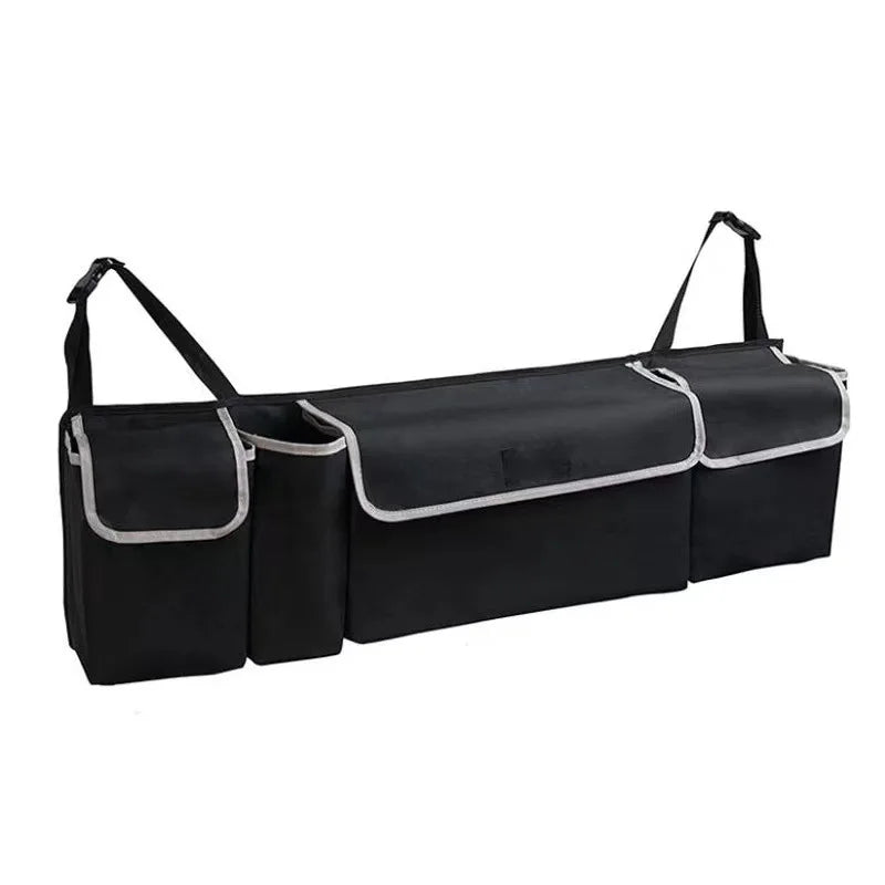 Car Back Seat Hanging Organizer - Nylon Storage Bag - Drive Mellow