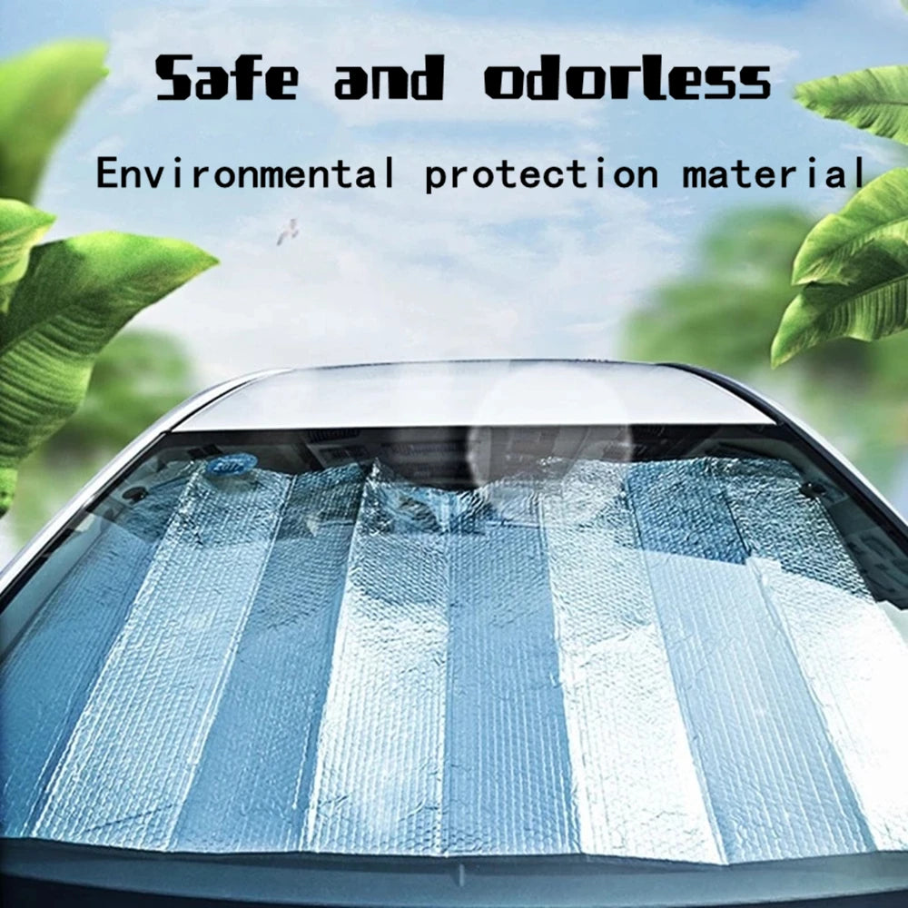 Foldable Windshield Cover - Snow, Ice & Sun Protection - Drive Mellow