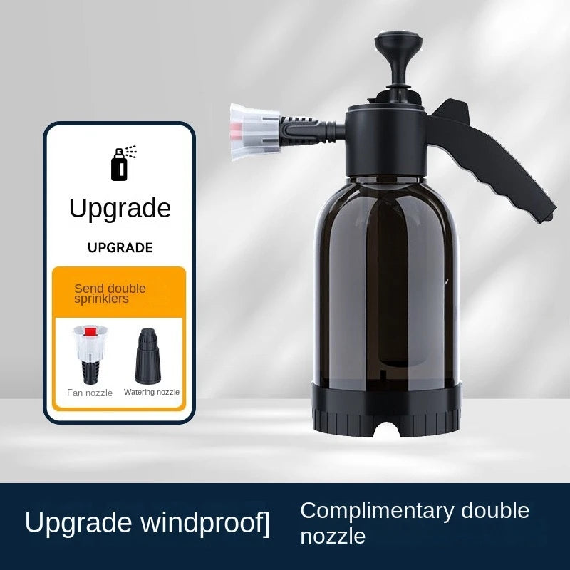 2L Hand Pump Foam Sprayer - 3 Nozzles - Car Wash Foam Cannon - Drive Mellow