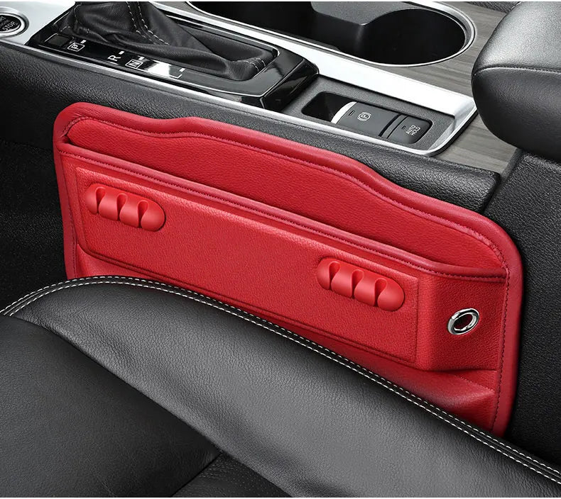 Car Seat Gap Storage Organizer with Cable Management - Drive Mellow