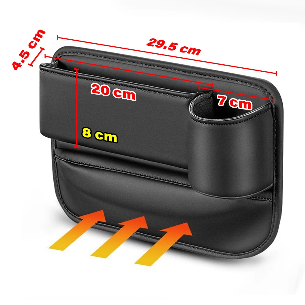 Car Seat Gap Organizer with Cup Holder - Drive Mellow