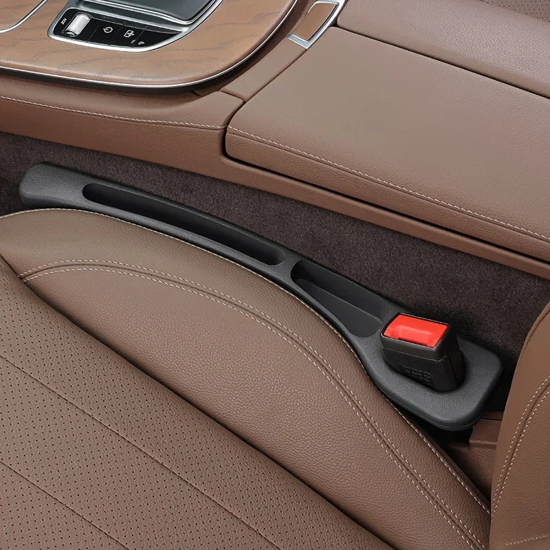 No-Drop Car Seat Gap Filler – Stop Losing Phones & Keys Instantly - Drive Mellow