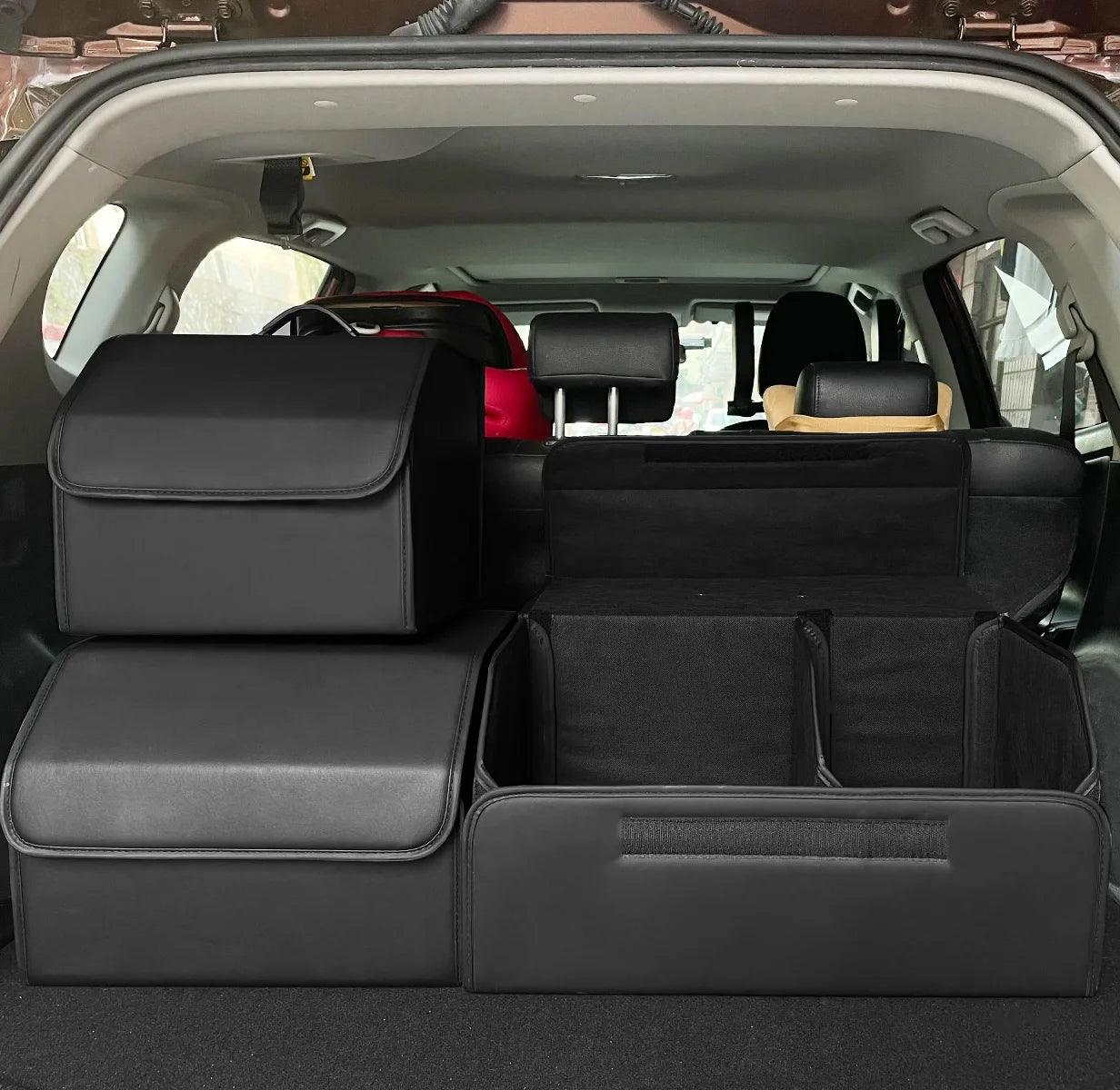 Collapsible Car Trunk Organizer - Waterproof Storage - Drive Mellow