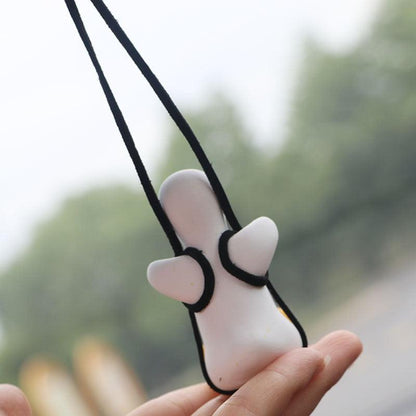 Swinging Duck Mirror Charm