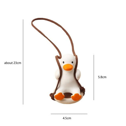 Swinging Duck Mirror Charm