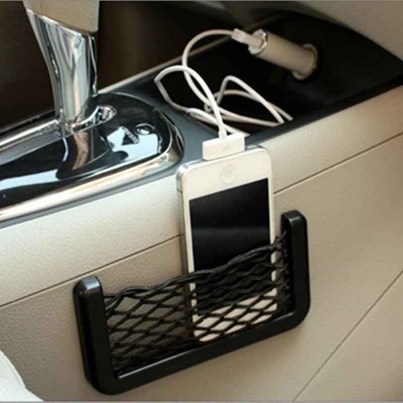 Car Seat Side Storage Net Pocket