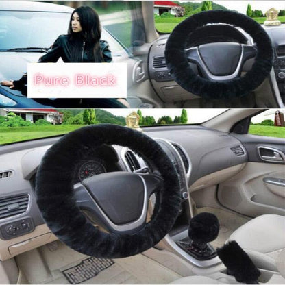 Fuzzy Steering Wheel Cover